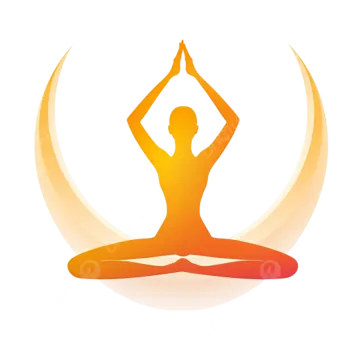 a woman doing yoga in the lotus position