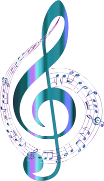 an illustration of a musical staff