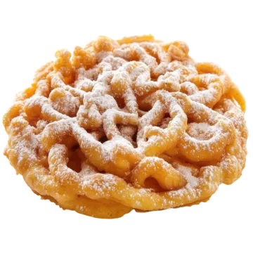 a pile of powdered sugar on a white background