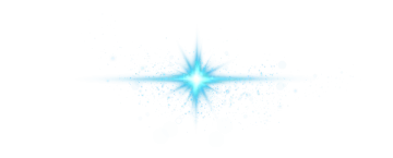 a blue star on a white background