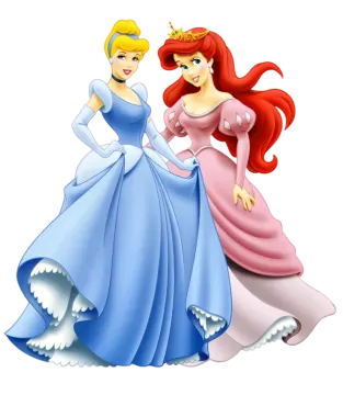 princess and cinderella