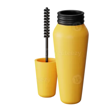 a yellow plastic cup with a straw and a black straw