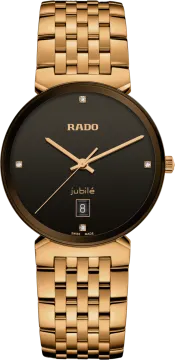 rad watch with black dial