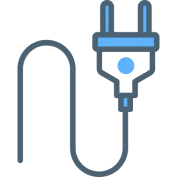 a usb connected to an ethernet cable