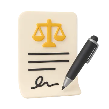 a piece of paper with a pen next to it