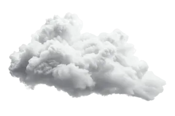 a cloud on a white background