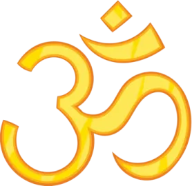 an orange and yellow oma symbol