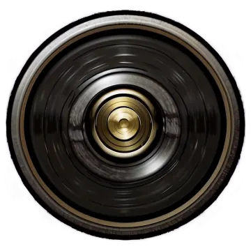 a close up of a tire on a white background