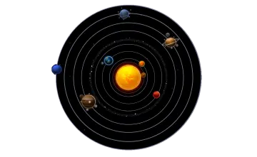 an image of the solar system