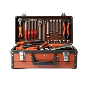 a tool case with tools in it
