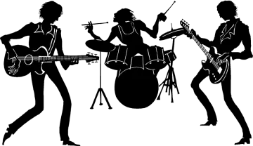 the beatles silhouettes