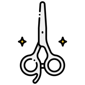 a pair of scissors