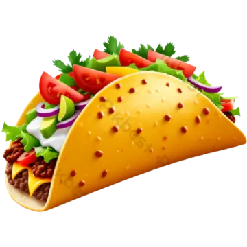a tacoa burrito with meat and vegetables on it