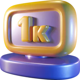 a 3d image of the letter k
