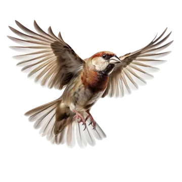 a bird that is flying in the air