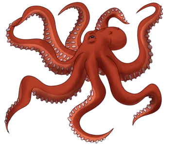 An octopus clipart