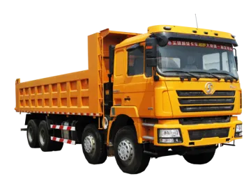 a yellow dump truck