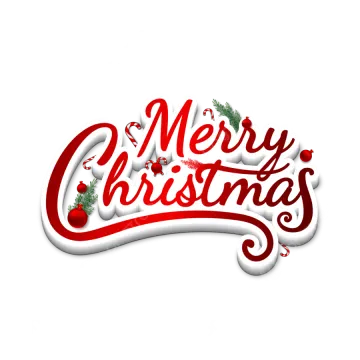 merry christmas lettering with red and white background