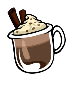a cup of hot chocolate