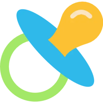 a blue and yellow ring with a green circle around it