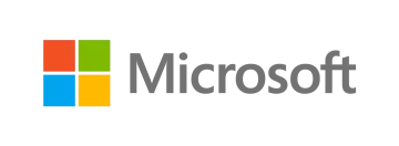 the microsoft logo on a white background