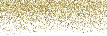 a white background with gold cons