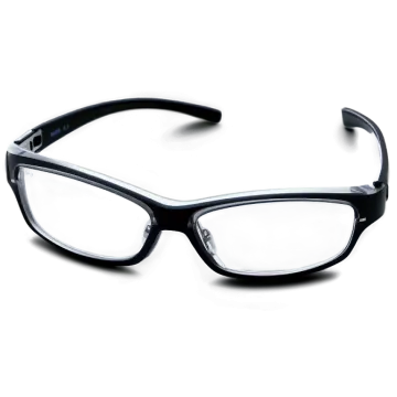 a pair of glasses on a white background