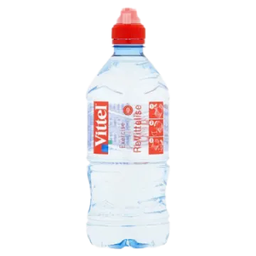 a bottle of water
