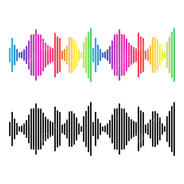 a set of sound waves
