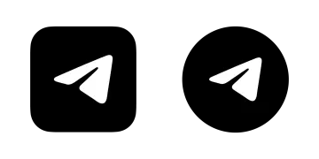 a black and white icon of two arrows