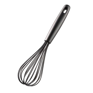 an image of a black and white kitchen mixer