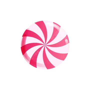 a pink and white candy los