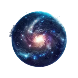 an image of a galaxy with stars in the background