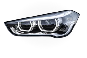 a pair of headlights for the bmw e - class