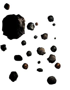 an image of rocks on a white background