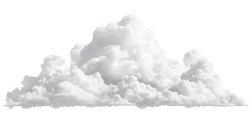 white clouds on a white background