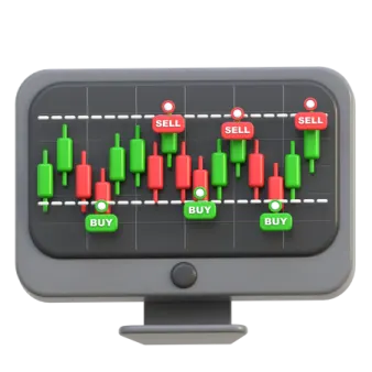 an image of a trading chart on a computer
