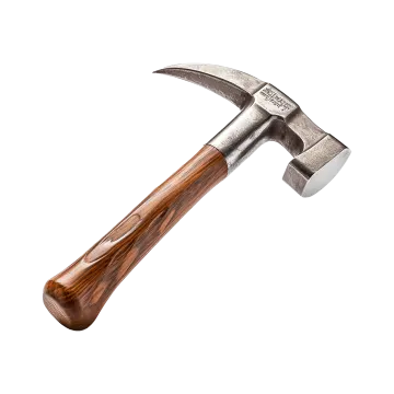 a hammer on a white background