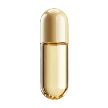 a bottle of perfume on a white background