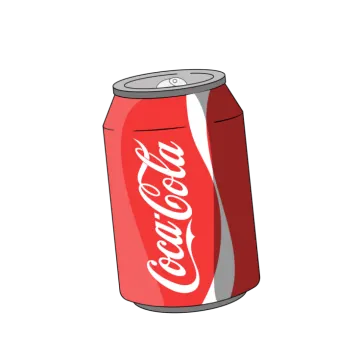 a can of coca