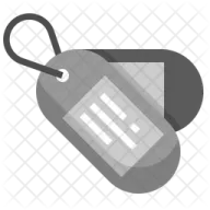 a black and white icon of a key