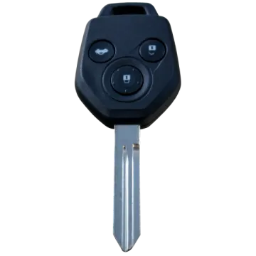 a car key on a white background