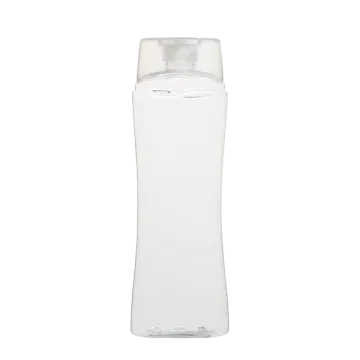 a plastic water bottle with a white lid