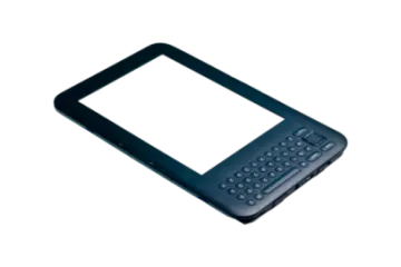 a cell phone on a white background