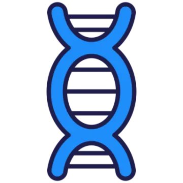 a double helix icon