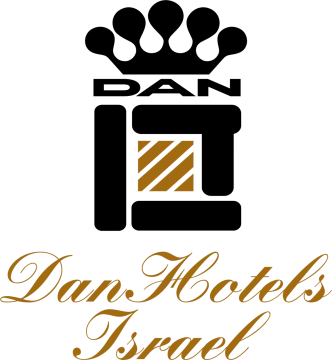 a black and gold logo with a crown on top of it