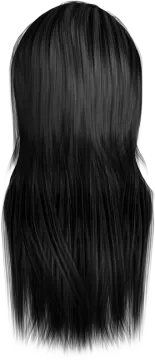 a drawing of a woman's hair