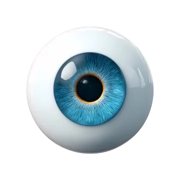 a close up of a blue eye