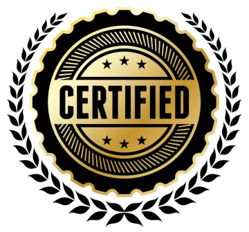 the certified logo