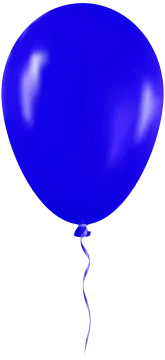 a black balloon on a white background